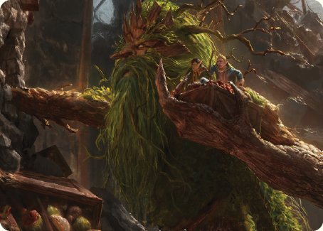 Treebeard, Gracious Host Art Card [The Lord of the Rings: Tales of Middle-earth Art Series] | Empire Gaming NC