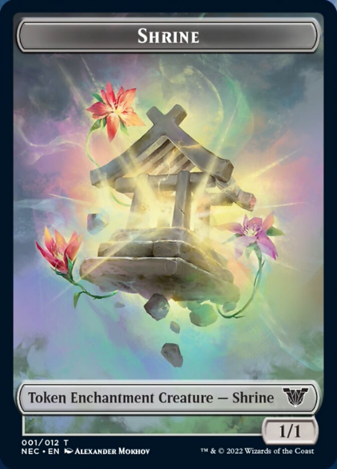 Shrine Token [Kamigawa: Neon Dynasty Commander Tokens] | Empire Gaming NC