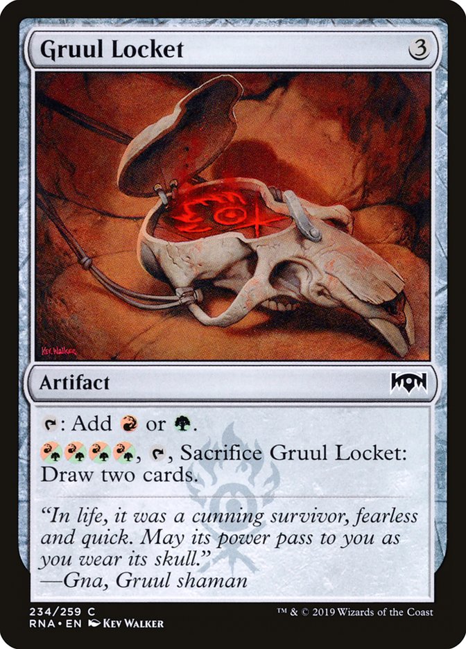 Gruul Locket [Ravnica Allegiance] | Empire Gaming NC