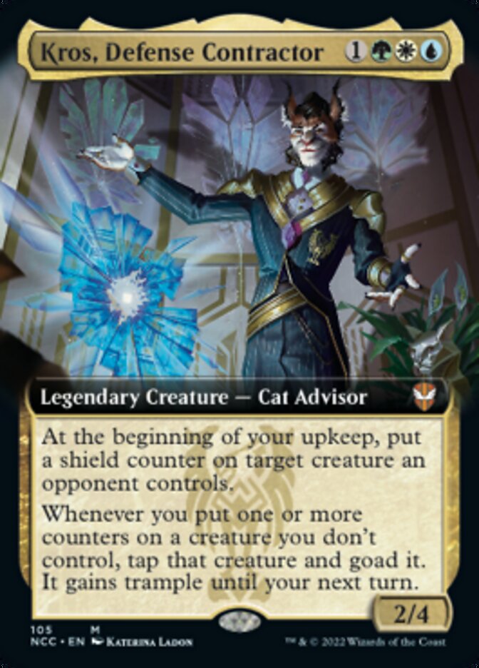 Kros, Defense Contractor (Extended Art) [Streets of New Capenna Commander] | Empire Gaming NC