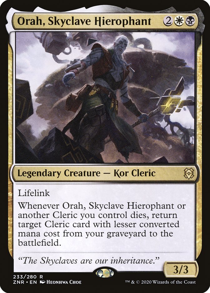 Orah, Skyclave Hierophant [Zendikar Rising] | Empire Gaming NC