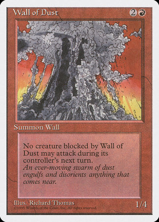 Wall of Dust [Fourth Edition] | Empire Gaming NC