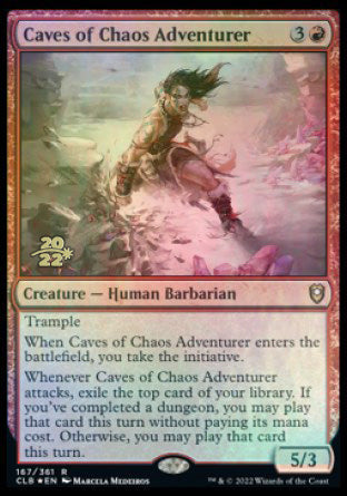 Caves of Chaos Adventurer [Commander Legends: Battle for Baldur's Gate Prerelease Promos] | Empire Gaming NC