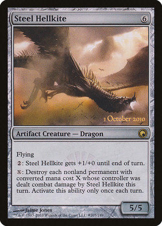 Steel Hellkite [Scars of Mirrodin Promos] | Empire Gaming NC