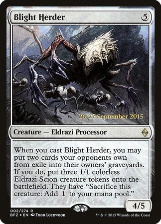 Blight Herder [Battle for Zendikar Promos] | Empire Gaming NC