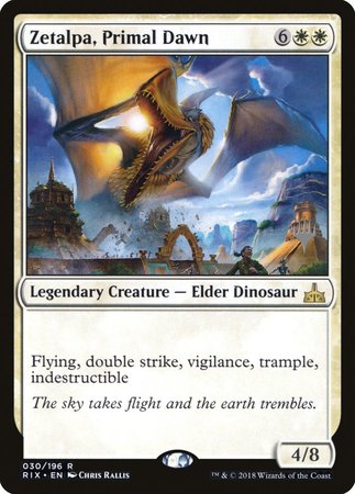 Zetalpa, Primal Dawn [Rivals of Ixalan Promos] | Empire Gaming NC