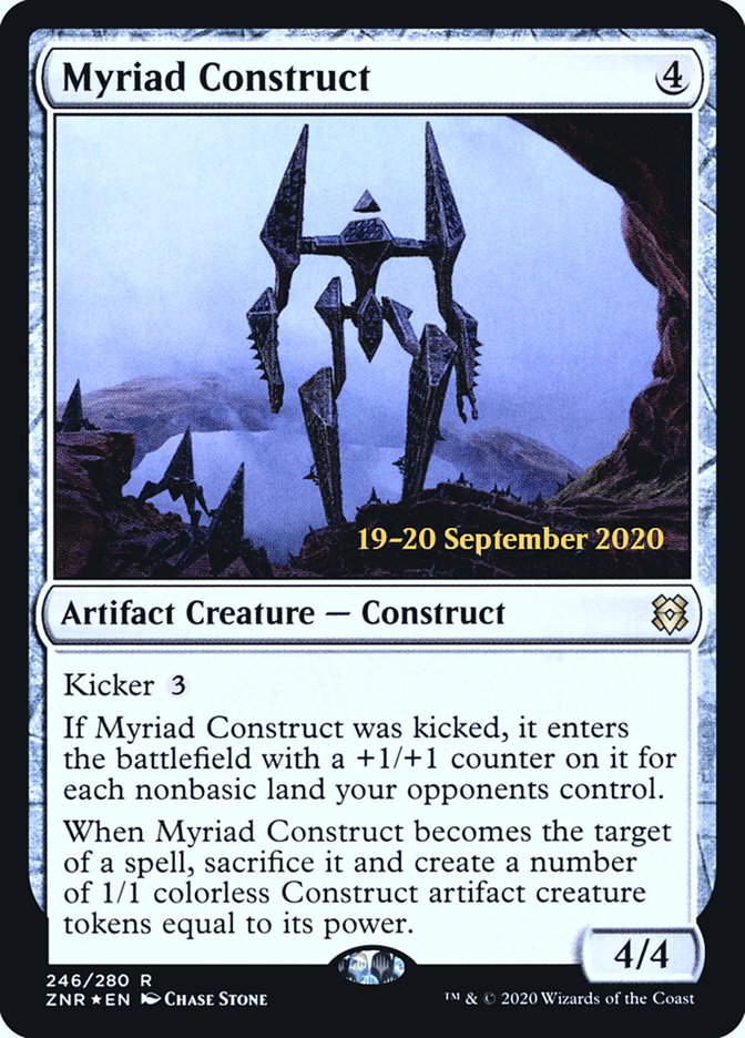 Myriad Construct  [Zendikar Rising Prerelease Promos] | Empire Gaming NC