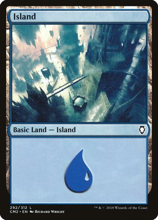 Island (292) [Commander Anthology Volume II] | Empire Gaming NC