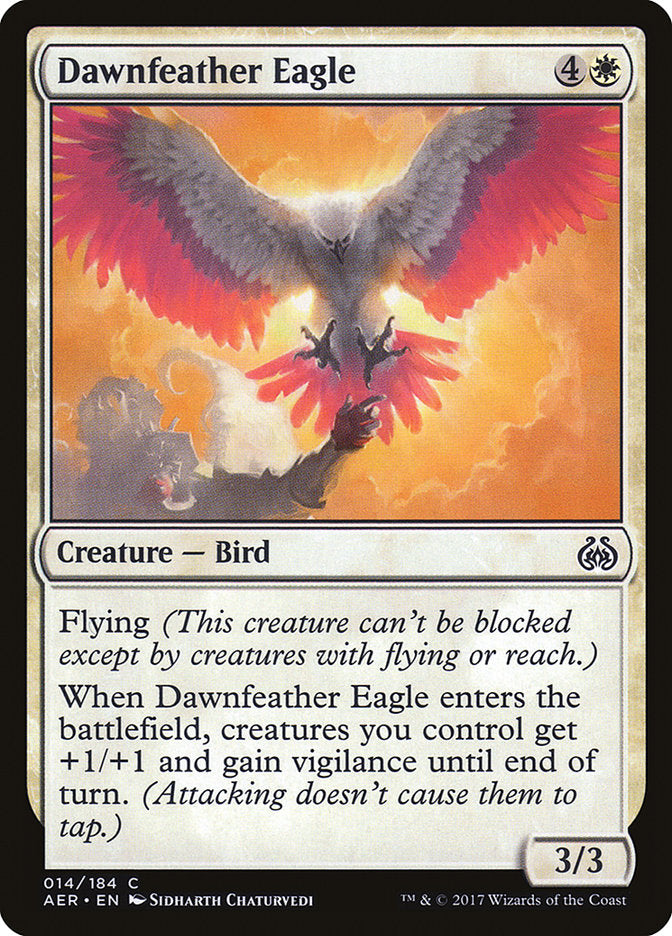 Dawnfeather Eagle (Intro Pack) [Aether Revolt Promos] | Empire Gaming NC