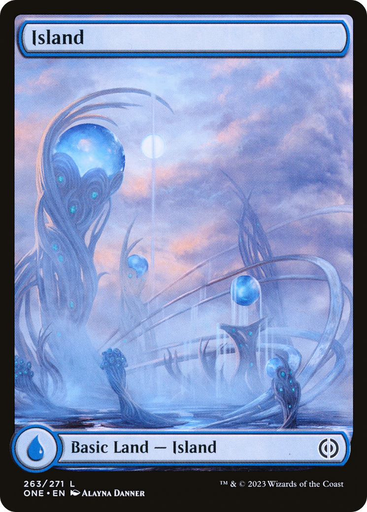 Island (263) (Full-Art) [Phyrexia: All Will Be One] | Empire Gaming NC