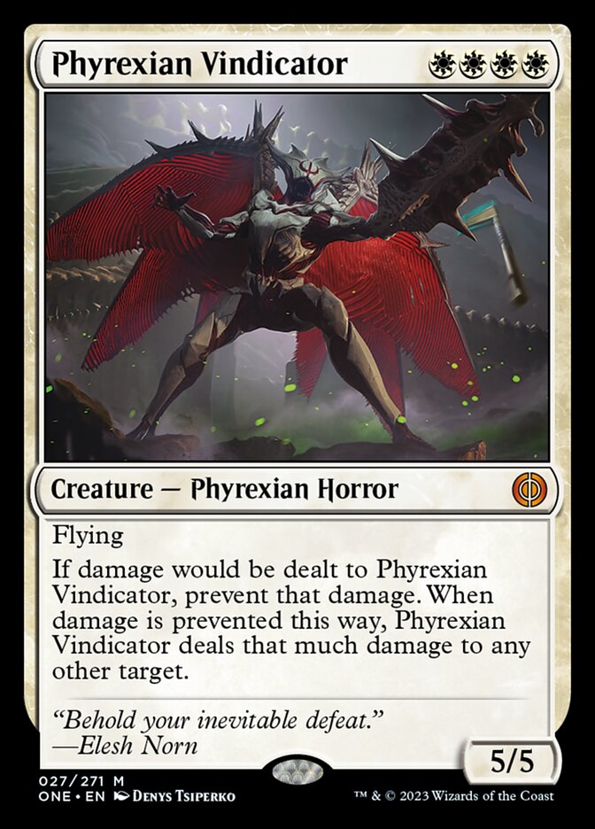 Phyrexian Vindicator [Phyrexia: All Will Be One] | Empire Gaming NC