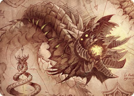 Wurmcoil Engine Art Card [The Brothers' War Art Series] | Empire Gaming NC