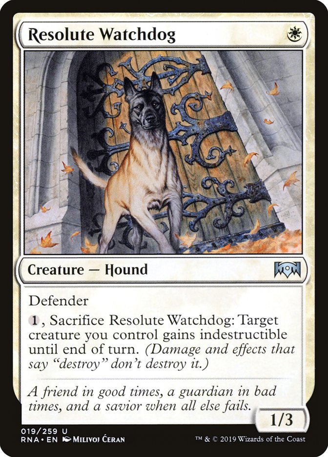 Resolute Watchdog [Ravnica Allegiance] | Empire Gaming NC