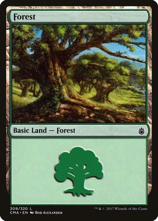 Forest (309) [Commander Anthology] | Empire Gaming NC