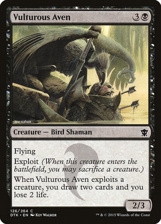 Vulturous Aven [Dragons of Tarkir] | Empire Gaming NC