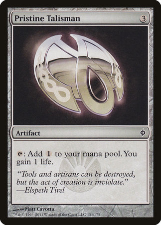 Pristine Talisman [New Phyrexia] | Empire Gaming NC