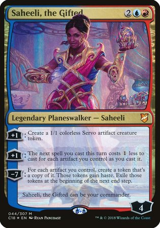 Saheeli, the Gifted (Commander 2018) [Commander 2018 Oversized] | Empire Gaming NC