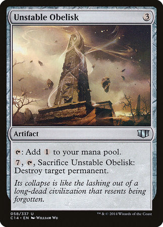 Unstable Obelisk [Commander 2014] | Empire Gaming NC