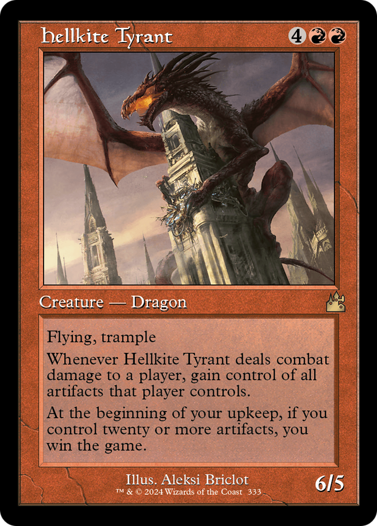 Hellkite Tyrant (Retro Frame) [Ravnica Remastered] | Empire Gaming NC