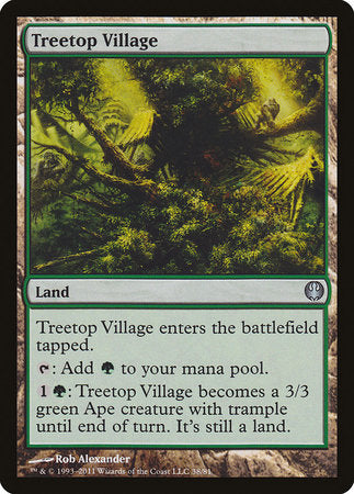 Treetop Village [Duel Decks: Knights vs. Dragons] | Empire Gaming NC