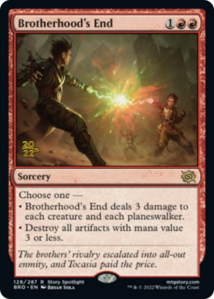 Brotherhood's End [The Brothers' War: Prerelease Promos] | Empire Gaming NC