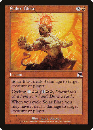 Solar Blast [Onslaught] | Empire Gaming NC