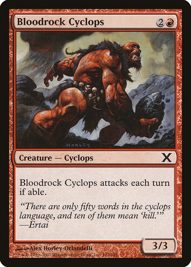 Bloodrock Cyclops [Tenth Edition] | Empire Gaming NC