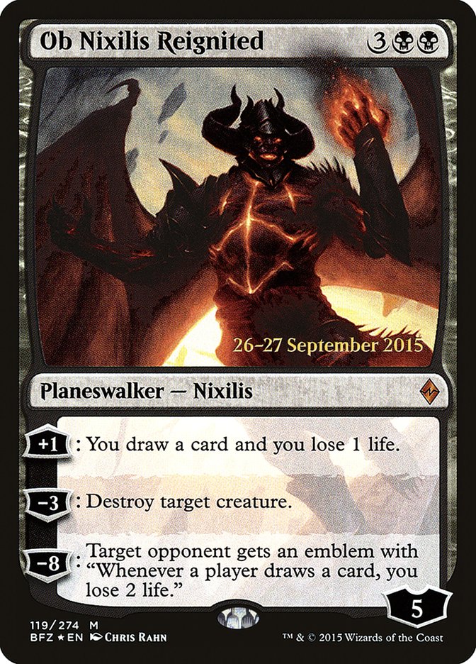 Ob Nixilis Reignited [Battle for Zendikar Promos] | Empire Gaming NC