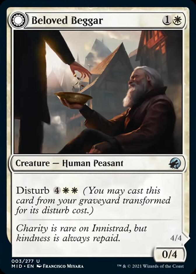 Beloved Beggar // Generous Soul [Innistrad: Midnight Hunt] | Empire Gaming NC