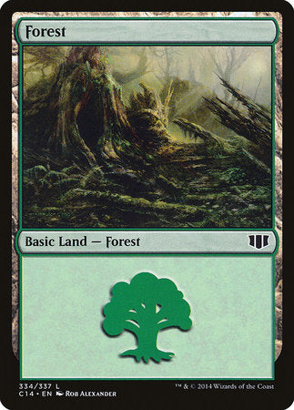 Forest (334) [Commander 2014] | Empire Gaming NC