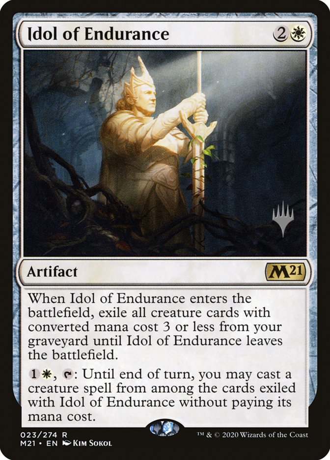 Idol of Endurance (Promo Pack) [Core Set 2021 Promos] | Empire Gaming NC