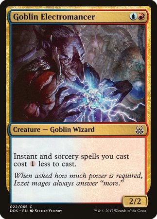 Goblin Electromancer [Duel Decks: Mind vs. Might] | Empire Gaming NC