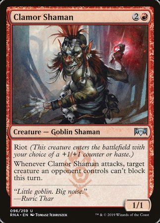 Clamor Shaman [Ravnica Allegiance] | Empire Gaming NC