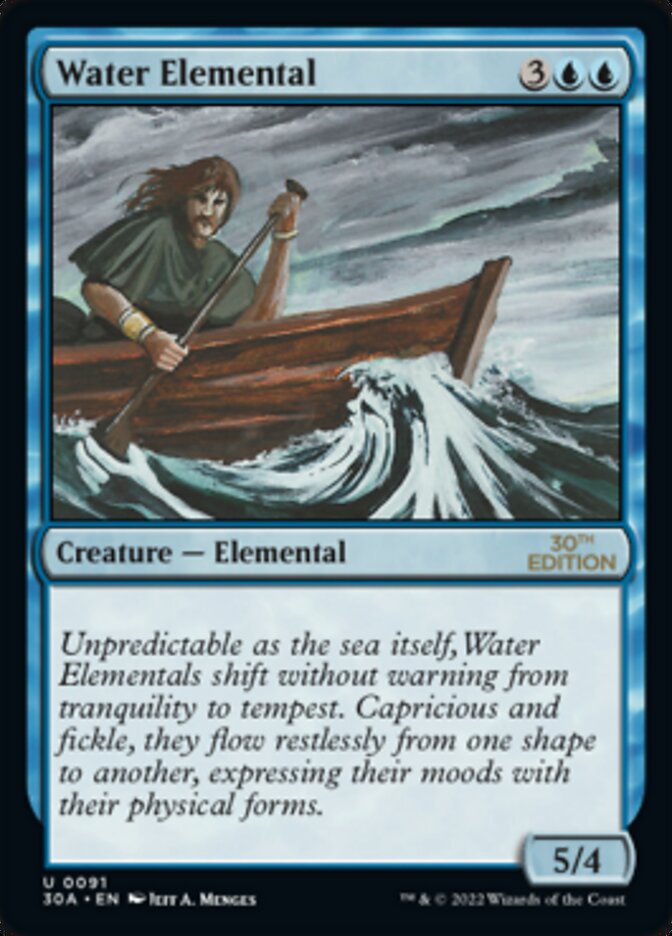 Water Elemental [30th Anniversary Edition] | Empire Gaming NC