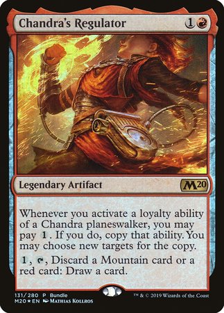 Chandra's Regulator (M20 Bundle) [Core Set 2020 Promos] | Empire Gaming NC