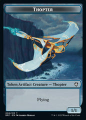 Copy // Thopter (006) Double-Sided Token [The Brothers' War Commander Tokens] | Empire Gaming NC