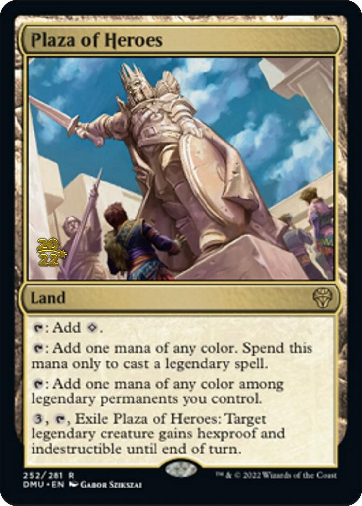 Plaza of Heroes [Dominaria United Prerelease Promos] | Empire Gaming NC