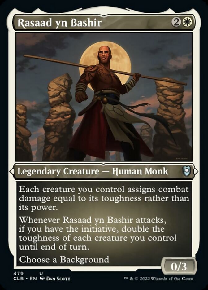 Rasaad yn Bashir (Foil Etched) [Commander Legends: Battle for Baldur's Gate] | Empire Gaming NC