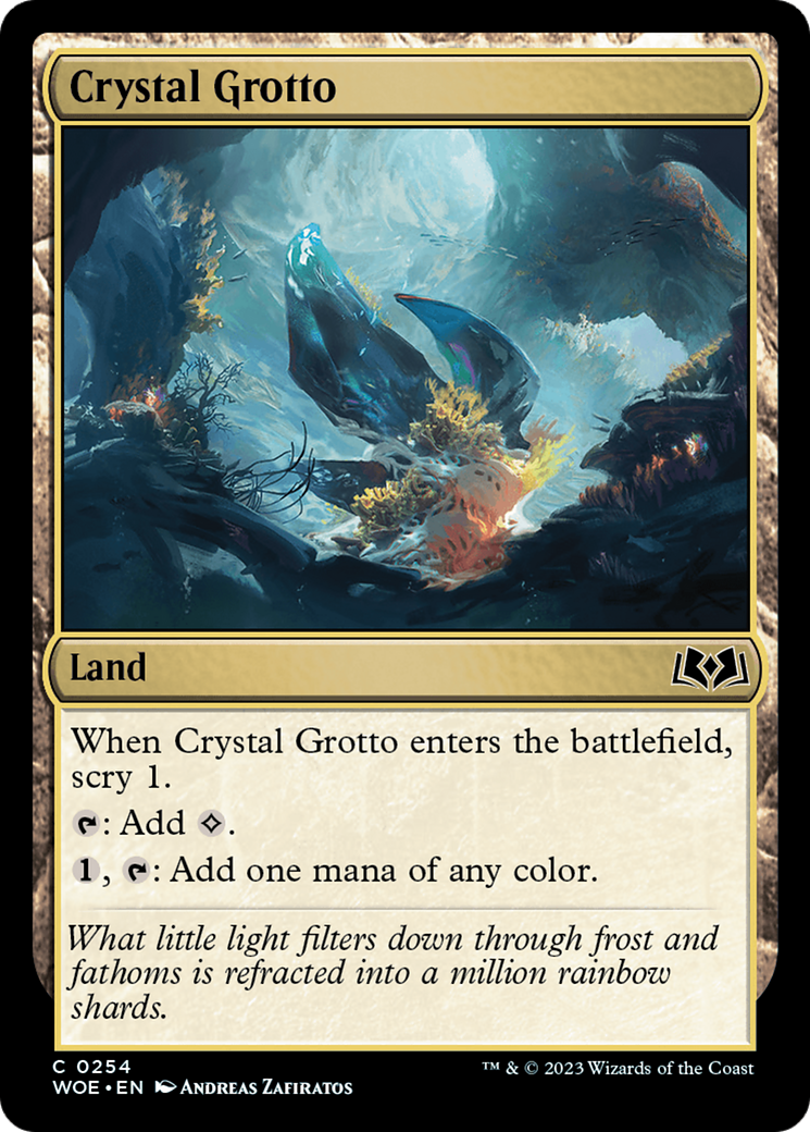 Crystal Grotto [Wilds of Eldraine] | Empire Gaming NC