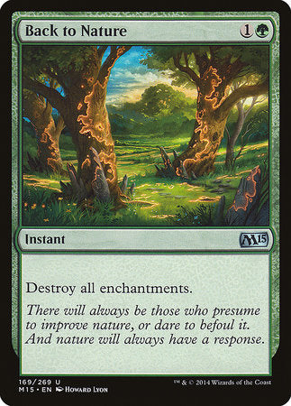 Back to Nature [Magic 2015] | Empire Gaming NC