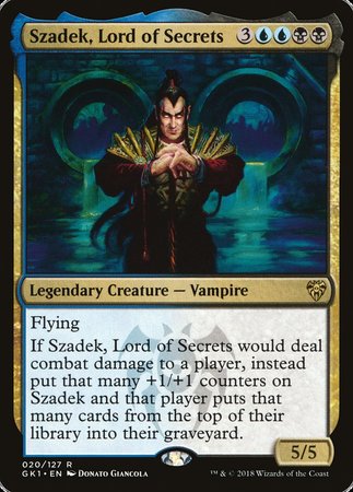 Szadek, Lord of Secrets [GRN Guild Kit] | Empire Gaming NC