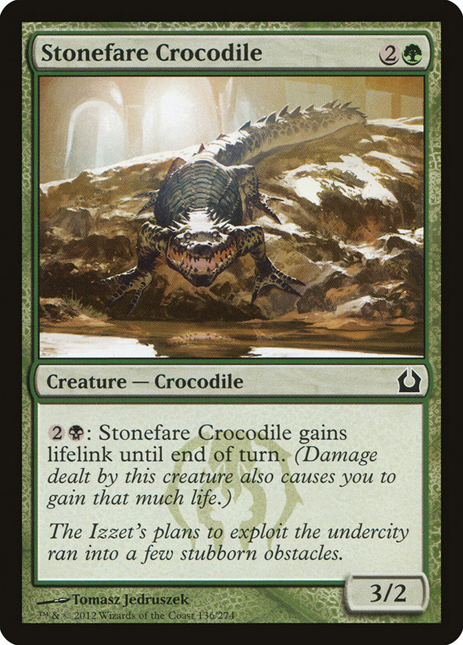 Stonefare Crocodile [Return to Ravnica] | Empire Gaming NC