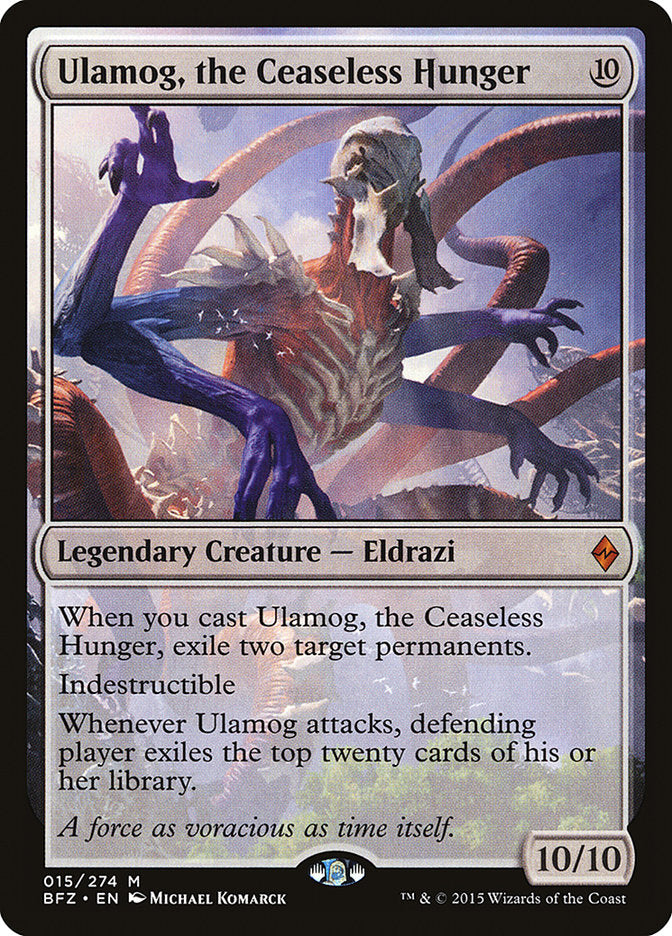 Ulamog, the Ceaseless Hunger [Battle for Zendikar] | Empire Gaming NC