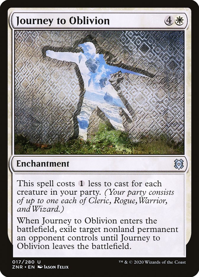 Journey to Oblivion [Zendikar Rising] | Empire Gaming NC