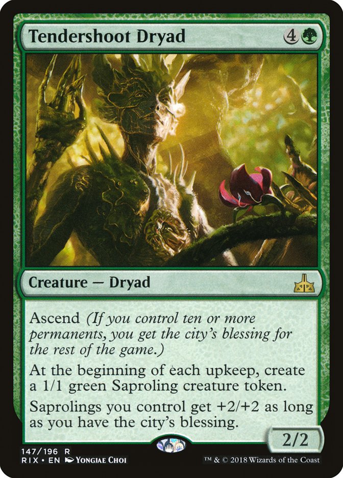 Tendershoot Dryad [Rivals of Ixalan] | Empire Gaming NC