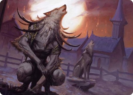 Lord of the Ulvenwald Art Card [Innistrad: Midnight Hunt Art Series] | Empire Gaming NC