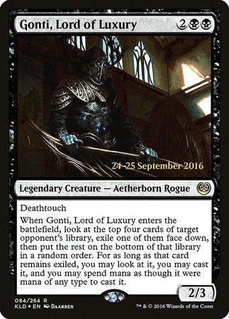 Gonti, Lord of Luxury [Kaladesh Promos] | Empire Gaming NC