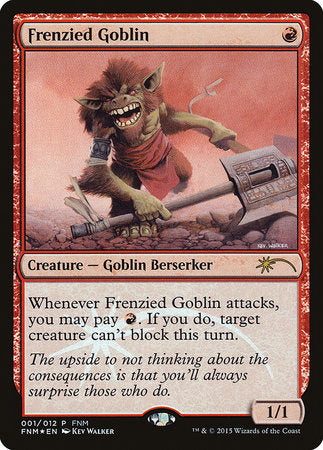 Frenzied Goblin [Friday Night Magic 2015] | Empire Gaming NC