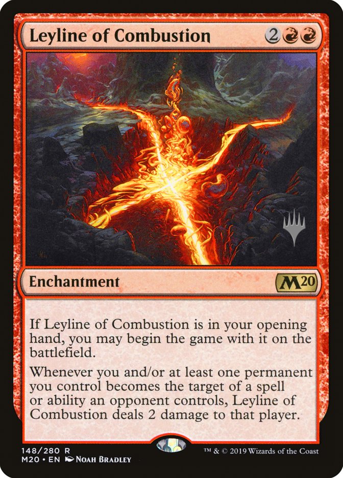 Leyline of Combustion [Core Set 2020 Promos] | Empire Gaming NC