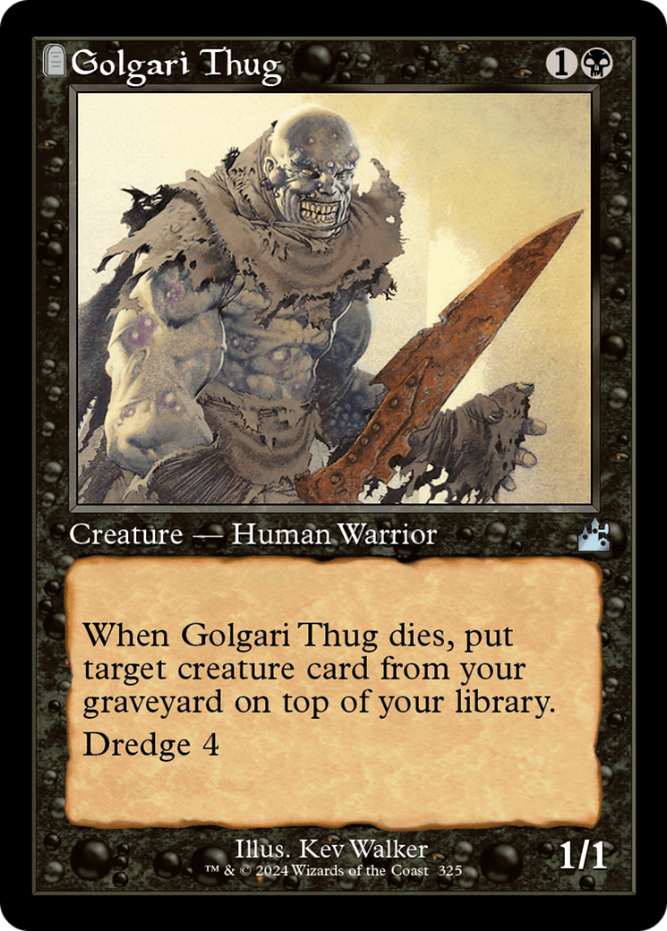 Golgari Thug (Retro Frame) [Ravnica Remastered] | Empire Gaming NC